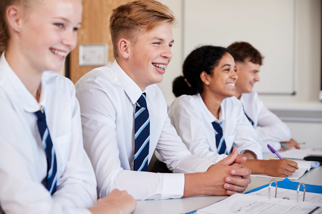 Pupils in a classroom